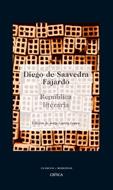 REPUBLICA LITERARIA | 9788484327417 | SAAVEDRA FAJARDO, DIEGO DE | Llibreria L'Illa - Llibreria Online de Mollet - Comprar llibres online