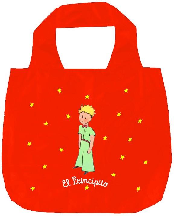 BOLSA PLEGABLE EL PRINCIPITO - NARANJA | 9788868219185 | EXUPERY,ANTOINE DE SANIT | Llibreria L'Illa - Llibreria Online de Mollet - Comprar llibres online
