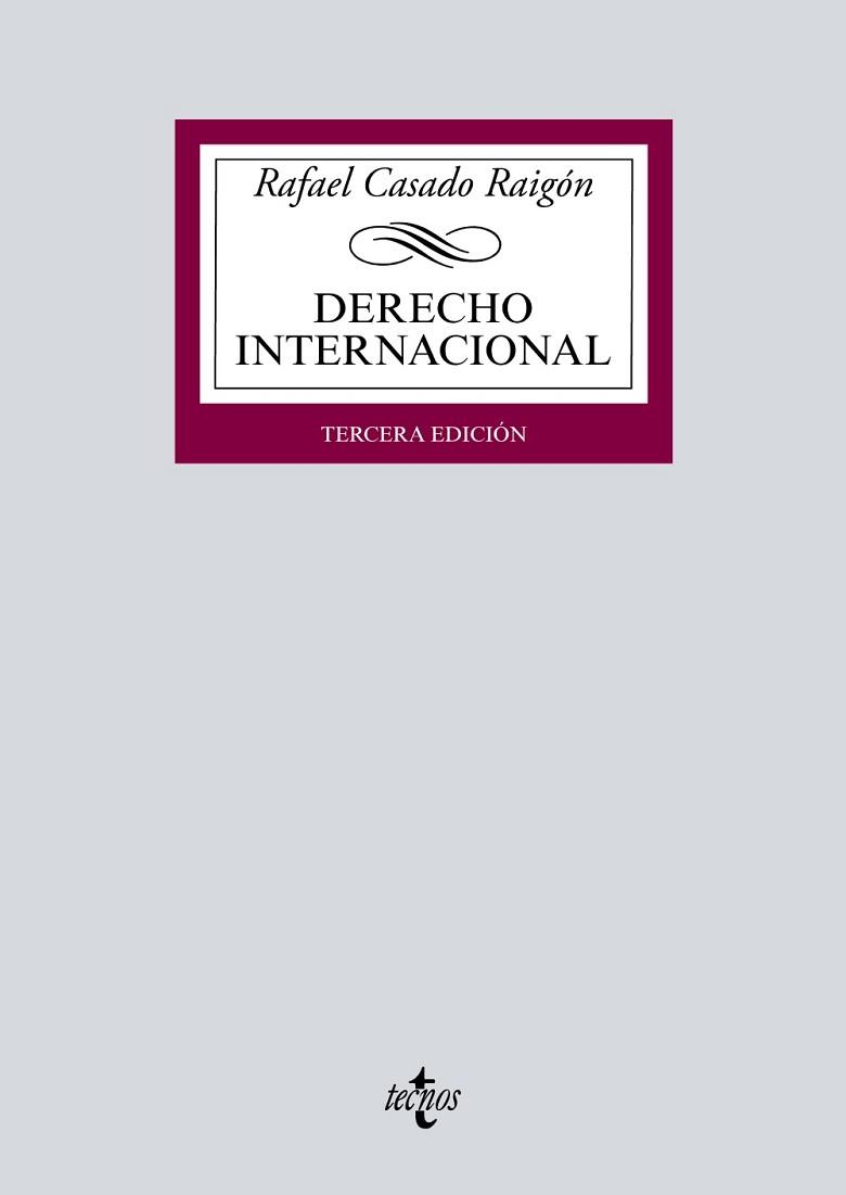 DERECHO INTERNACIONAL | 9788430966394 | CASADO RAIGÓN, RAFAEL | Llibreria L'Illa - Llibreria Online de Mollet - Comprar llibres online