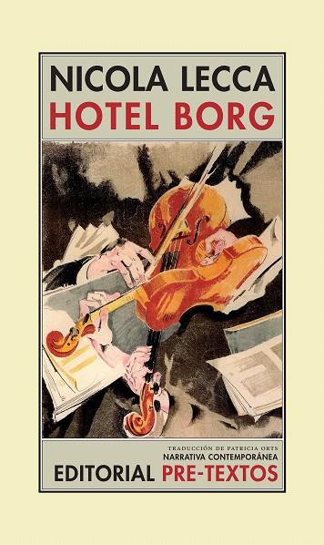 HOTEL BORG | 9788481919868 | LECCA, NICOLA | Llibreria L'Illa - Llibreria Online de Mollet - Comprar llibres online