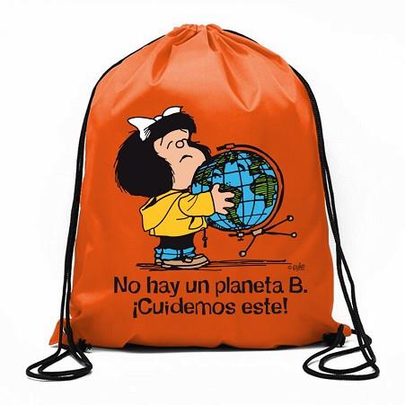 BOLSA DE CUERDAS MAFALDA ¡NO HAY UN PLANETA B! | 9788893677981 | QUINO