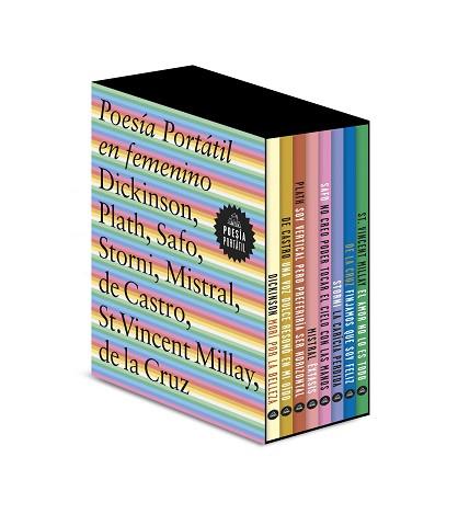 POESÍA PORTÁTIL EN FEMENINO | 9788439744122 | DICKINSON, EMILY/DE CASTRO, ROSALÍA/PLATH, SYLVIA/MISTRAL, GABRIELA/SAFO/STORNI, ALFONSINA/DE LA CRU | Llibreria L'Illa - Llibreria Online de Mollet - Comprar llibres online