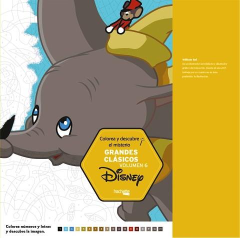 COLOREA Y DESCUBRE EL MISTERIO-GRANDES CLÁSICOS DISNEY VOLUMEN 6 | 9788417586362 | VARIOS AUTORES | Llibreria L'Illa - Llibreria Online de Mollet - Comprar llibres online