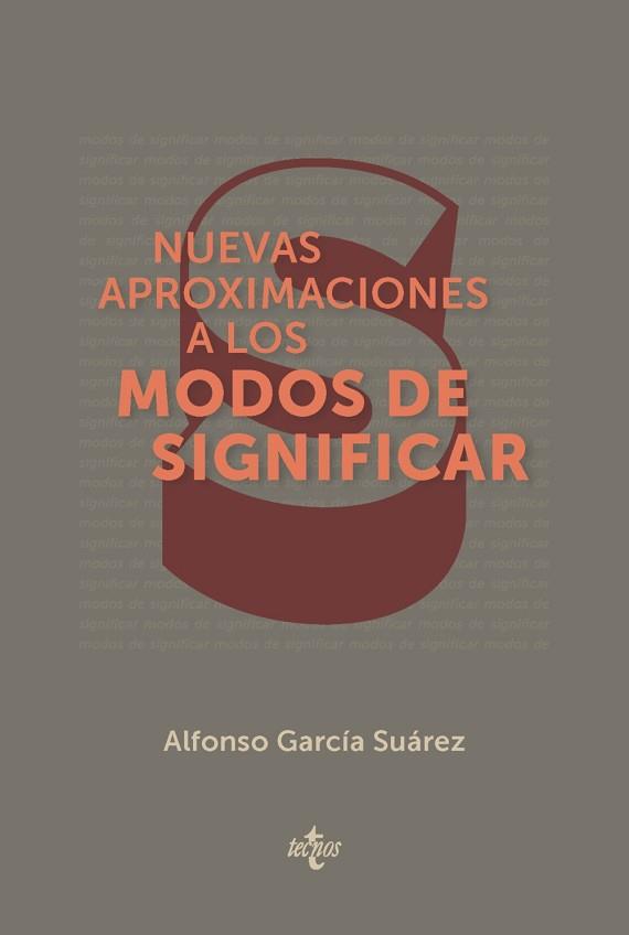 NUEVAS APROXIMACIONES A LOS MODOS DE SIGNIFICAR | 9788430976195 | GARCÍA SUAREZ, ALFONSO