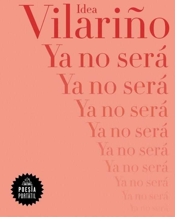 YA NO SERÁ | 9788439737650 | VILARIÑO, IDEA | Llibreria L'Illa - Llibreria Online de Mollet - Comprar llibres online