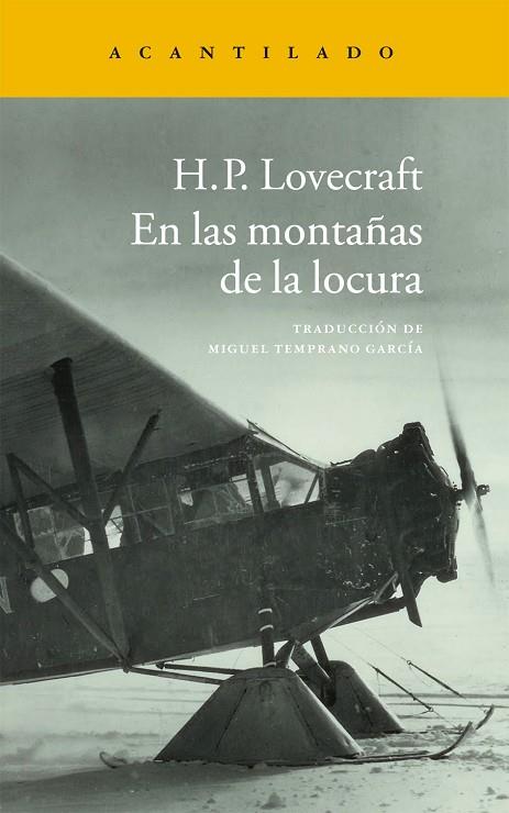 EN LAS MONTAÑAS DE LA LOCURA | 9788416011001 | LOVECRAFT, HOWARD PHILLIPS | Llibreria L'Illa - Llibreria Online de Mollet - Comprar llibres online