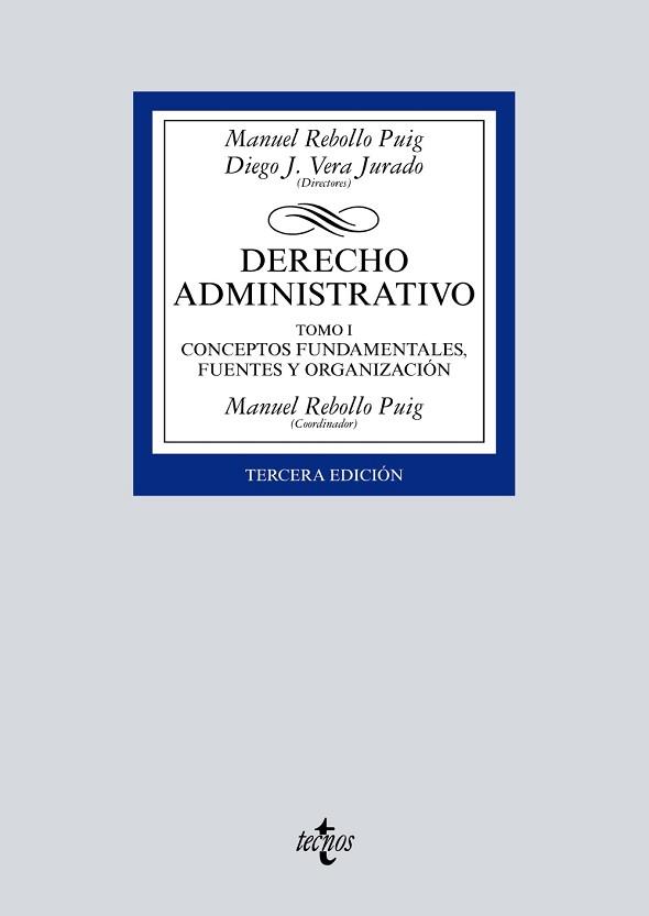 DERECHO ADMINISTRATIVO | 9788430972500 | REBOLLO PUIG, MANUEL/VERA JURADO, DIEGO J./ÁLVAREZ GONZÁLEZ, ELSA MARINA/BUENO ARMIJO, ANTONIO/CARBO