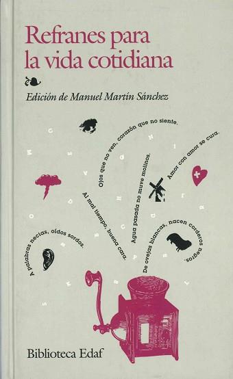 REFRANES PARA LA VIDA COTIDIANA | 9788441416857 | MARTIN SANCHEZ, MANUEL (ED.) | Llibreria L'Illa - Llibreria Online de Mollet - Comprar llibres online