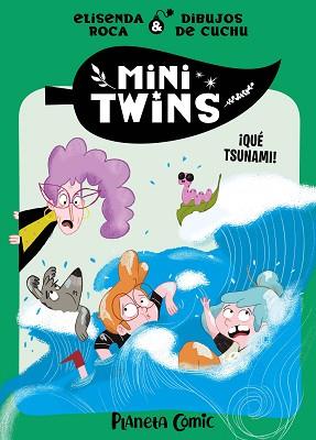 MINITWINS Nº 03. ¡QUÉ TSUNAMI! | 9788411610285 | ROCA PALET, ELISENDA | Llibreria L'Illa - Llibreria Online de Mollet - Comprar llibres online