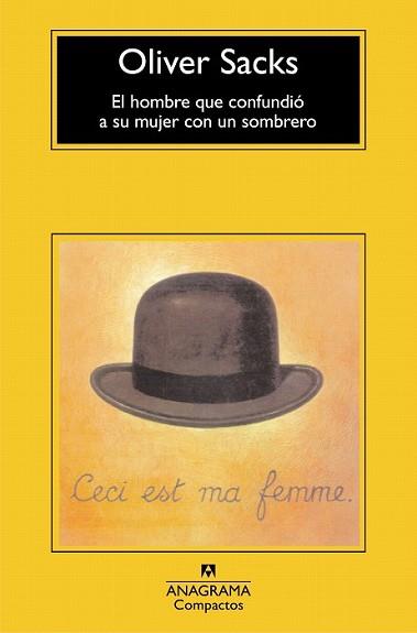 HOMBRE QUE CONFUNDIO A SU MUJER CON UN SOMBRER(CM) | 9788433973382 | SACKS, OLIVER | Llibreria L'Illa - Llibreria Online de Mollet - Comprar llibres online