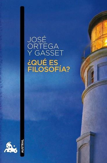 QUE ES FILOSOFIA? | 9788467006889 | ORTEGA Y GASSET, JOSE