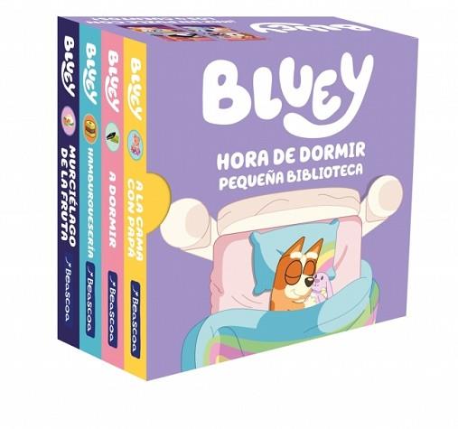 BLUEY. LIBRO JUGUETE - HORA DE DORMIR. PEQUEÑA BIBLIOTECA (EDICIÓN EN ESPAÑOL) | 9788448872823 | BLUEY | Llibreria L'Illa - Llibreria Online de Mollet - Comprar llibres online