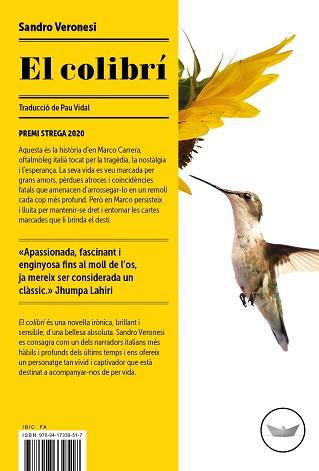 COLIBRÍ, EL | 9788417339517 | VERONESI, SANDRO | Llibreria L'Illa - Llibreria Online de Mollet - Comprar llibres online