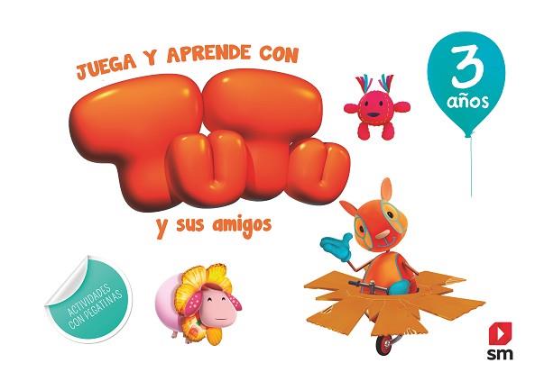 3 AÑOS JUEGA Y APRENDE CON TUTU Y SUS AMIGOS | 9788491073307 | RUIZ GARCÍA, MARÍA JESÚS | Llibreria L'Illa - Llibreria Online de Mollet - Comprar llibres online