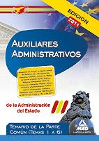 TEMARIO COMUN 1-6 AUXILIARES ADMINISTRATIVOS ADMINISTRACI | 9788467659801 | MARTOS NAVARRO, FERNANDO/GONZALEZ RABANAL, JOSE MANUEL/MUÑOZ LABIANO, ALVARO MILLAN/CALVO PRIETO, JE