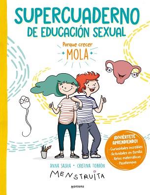 SUPERCUADERNO DE EDUCACIÓN SEXUAL | 9788419501165 | TORRÓN (MENSTRUITA), CRISTINA/SALVIA, ANNA | Llibreria L'Illa - Llibreria Online de Mollet - Comprar llibres online