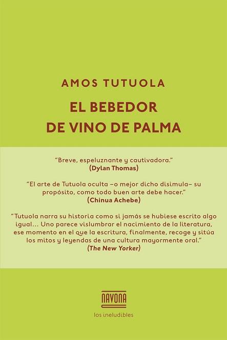 BEBEDOR DE VINO DE PALMA | 9788416259434 | AMOS, TUTUOLA  | Llibreria L'Illa - Llibreria Online de Mollet - Comprar llibres online