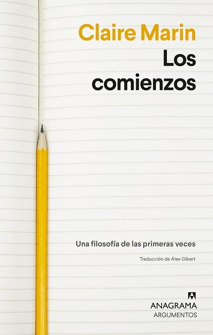 COMIENZOS, LOS | 9788433948700 | MARIN, CLAIRE | Llibreria L'Illa - Llibreria Online de Mollet - Comprar llibres online