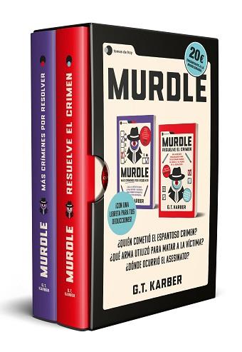ESTUCHE MURDLE 1 / 2 | 9791387869441 | Llibreria L'Illa - Llibreria Online de Mollet - Comprar llibres online