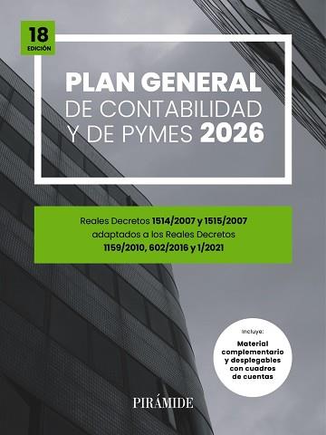 PLAN GENERAL DE CONTABILIDAD Y DE PYMES | 9788436851601 | EDICIONES PIRÁMIDE