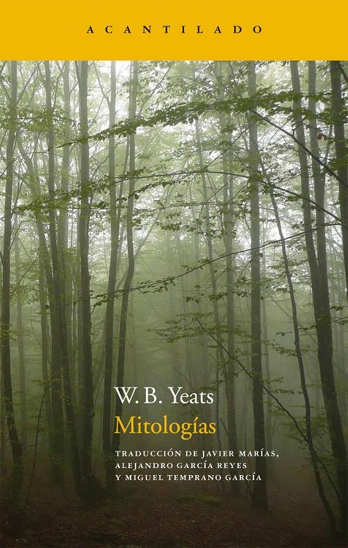 MITOLOGIAS | 9788415277552 | YEATS, WILLIAM BUTLER