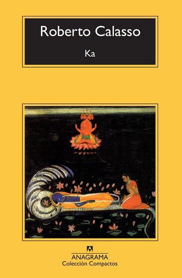 KA | 9788433967909 | CALASSO, ROBERTO | Llibreria L'Illa - Llibreria Online de Mollet - Comprar llibres online