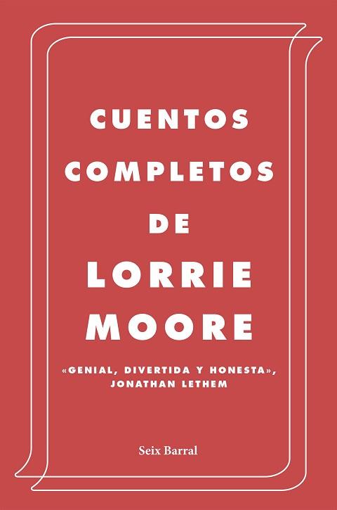 CUENTOS COMPLETOS | 9788432236945 | MOORE, LORRIE | Llibreria L'Illa - Llibreria Online de Mollet - Comprar llibres online