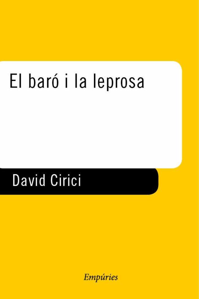 BARO I LA LEPROSA, EL | 9788475966571 | CIRICI, DAVID | Llibreria L'Illa - Llibreria Online de Mollet - Comprar llibres online