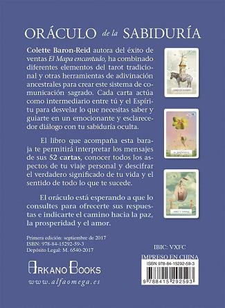 ORÁCULO DE LA SABIDURÍA | 9788415292593 | BARON-REID, COLETTE