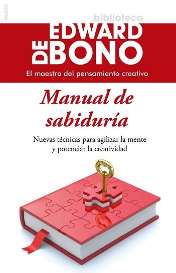 MANUAL DE SABIDURÍA | 9788449328411 | EDWARD DE BONO | Llibreria L'Illa - Llibreria Online de Mollet - Comprar llibres online