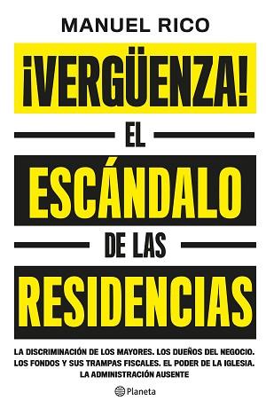 VERGÜENZA! | 9788408239079 | RICO, MANUEL | Llibreria L'Illa - Llibreria Online de Mollet - Comprar llibres online