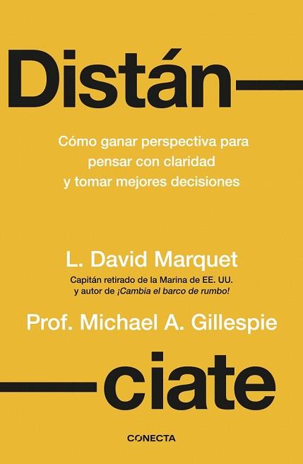 DISTÁNCIATE | 9788418053962 | MARQUET, LOUIS DAVID/GILLESPIE, MICHAEL A. | Llibreria L'Illa - Llibreria Online de Mollet - Comprar llibres online