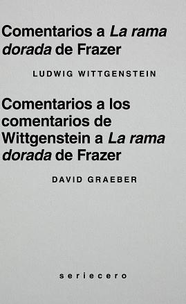 COMENTARIOS A LA RAMA DORADA DE FRAZER | 9791399152166 | WITTGENSTEIN, LUDWIG/GRAEBER, DAVID | Llibreria L'Illa - Llibreria Online de Mollet - Comprar llibres online