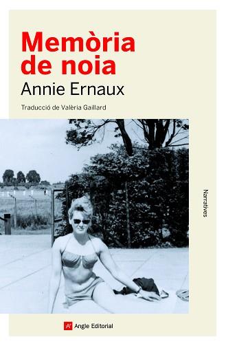 MEMÒRIA DE NOIA | 9788418197062 | ERNAUX, ANNIE | Llibreria L'Illa - Llibreria Online de Mollet - Comprar llibres online