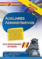 AUXILIARES ADMINISTRATIVOS | 9788467660500 | EDITORIAL MAD/MARTOS NAVARRO, FERNANDO/GONZALEZ RABANAL, JOSE MANUEL/MUÑOZ LABIANO, ALVARO MILLAN/CA | Llibreria L'Illa - Llibreria Online de Mollet - Comprar llibres online