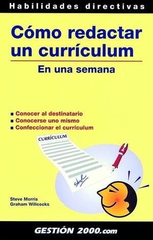 COMO REDACTAR UN CURRICULUM | 9788480889025 | MORRIS, STEVE