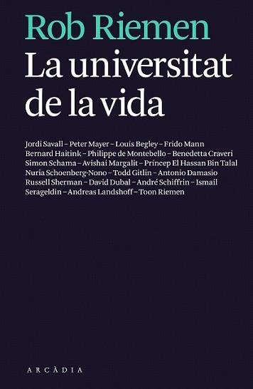 UNIVERSITAT DE LA VIDA, LA | 9788494232763 | RIEMEN, ROB