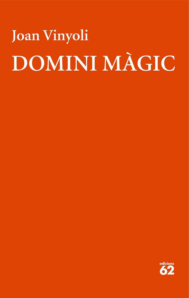 DOMINI MÀGIC | 9788429782653 | VINYOLI PLADEVALL, JOAN | Llibreria L'Illa - Llibreria Online de Mollet - Comprar llibres online