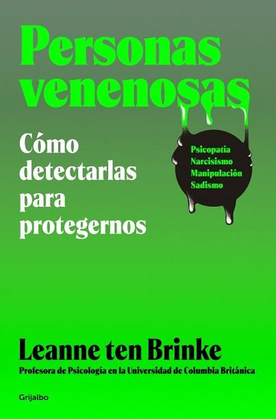 PERSONAS VENENOSAS | 9788425373947 | TEN BRINKE, LEANNE | Llibreria L'Illa - Llibreria Online de Mollet - Comprar llibres online