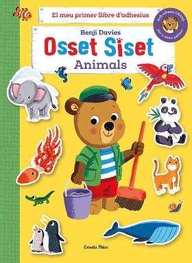 OSSET SISET. EL MEU PRIMER LLIBRE D'ADHESIUS. ANIMALS | 9788413894492 | DAVIES, BENJI | Llibreria L'Illa - Llibreria Online de Mollet - Comprar llibres online