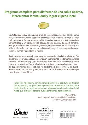 DIETA PALEOVÉDICA, LA | 9788484456612 | PALANISAMY, AKIL