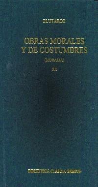 OBRAS MORALES Y DE COSTUMBRES | 9788424927141 | MARTOS MONTIEL, JUAN FRANCISCO ,   TR.