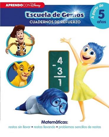 DISNEY RESTAS Y RESTAS LLEVANDO (ESCUELA DE GENIOS - MATEMÁTICAS) | 9788416548330 | DISNEY | Llibreria L'Illa - Llibreria Online de Mollet - Comprar llibres online