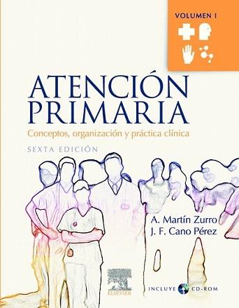 ATENCIÓN PRIMARIA, 2 VOLS. + CD-ROM CON AUTOEVALUACIÓN | 9788480862196 | CANO PÉREZ, J. F./MARTÍN ZURRO, A.