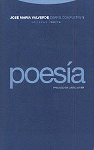 POESIA. OBRAS COMPLETAS 1 | 9788481642179 | VALVERDE, JOSE MARIA