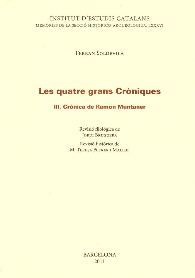 QUATRE GRAN CRONIQUES, LES | 9788499650357 | SOLDEVILA, FERRAN | Llibreria L'Illa - Llibreria Online de Mollet - Comprar llibres online