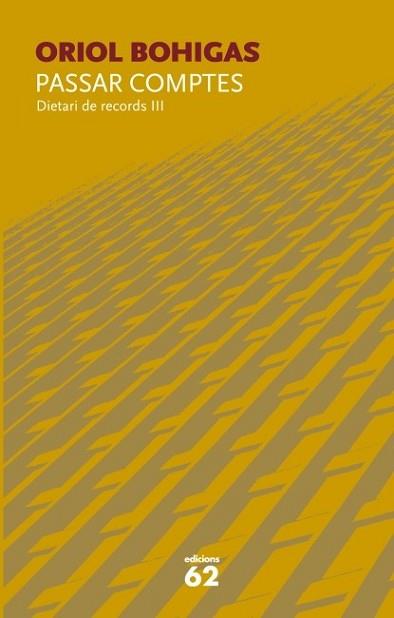 PASSAR COMPTES | 9788429768831 | BOHIGAS, ORIOL | Llibreria L'Illa - Llibreria Online de Mollet - Comprar llibres online