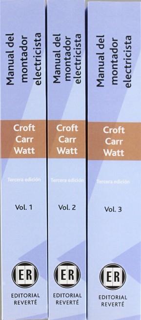 MANUAL DEL MONTADOR ELECTRICISTA | 9788429130157 | CROFT, CARR, WATT