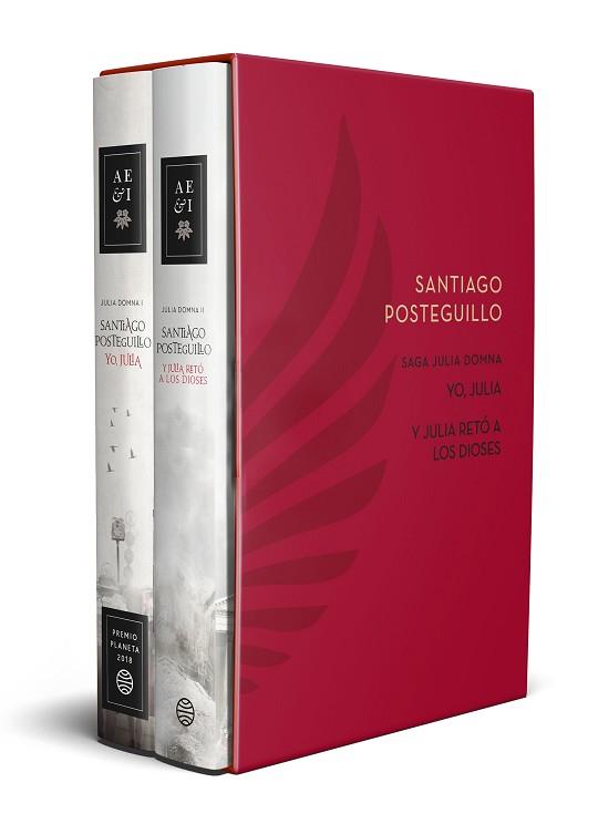 ESTUCHE SAGA JULIA DOMNA (YO, JULIA + Y JULIA RETÓ A LOS DIOSES) | 9788408225768 | POSTEGUILLO, SANTIAGO | Llibreria L'Illa - Llibreria Online de Mollet - Comprar llibres online