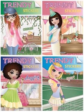 TRENDY STICKERS (4 TÍTULOS) | 9788467728613
